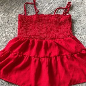 Red Top. Size XS